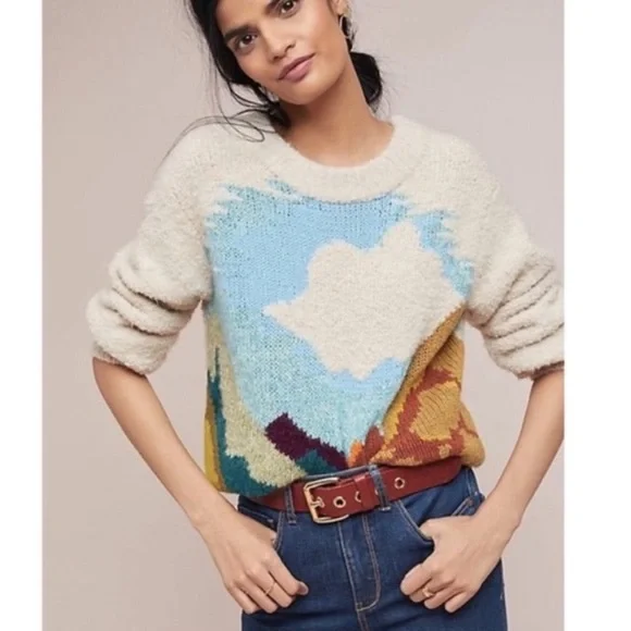Loveliest landscape outlet sweater anthropologie